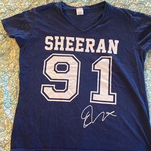 Ed Sheeran tee.